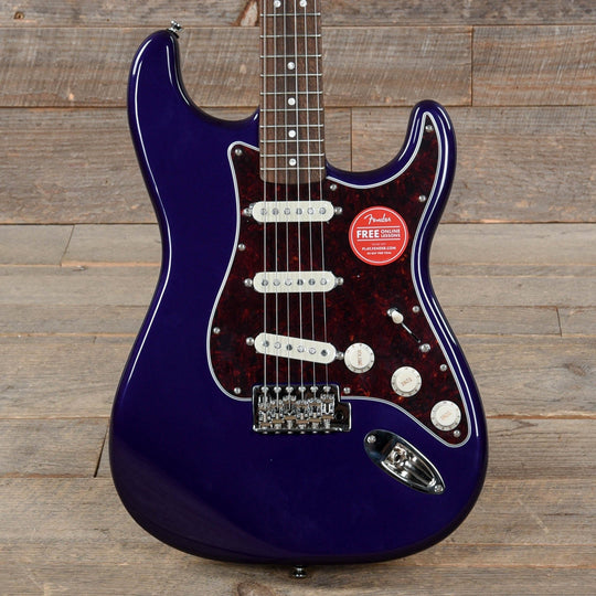 Squier Classic Vibe '60s Stratocaster Purple Metallic w/4-Ply Tortoise Pickguard Electric Guitars / Solid Body
