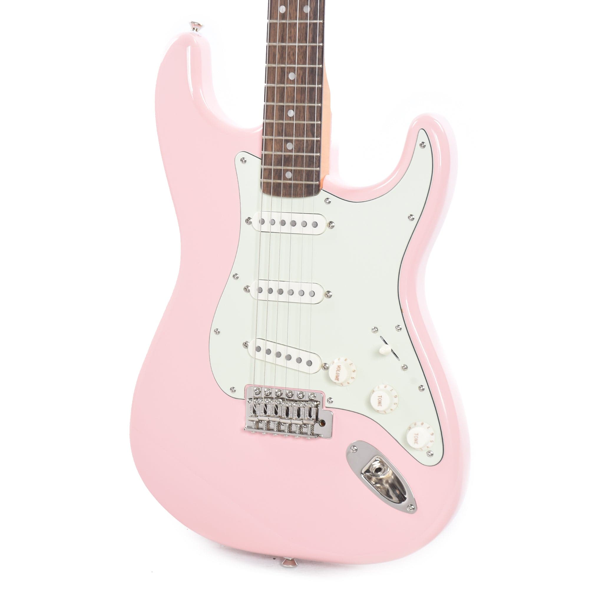 Squier Classic Vibe '60s Stratocaster Shell Pink w/Mint Pickguard Electric Guitars / Solid Body