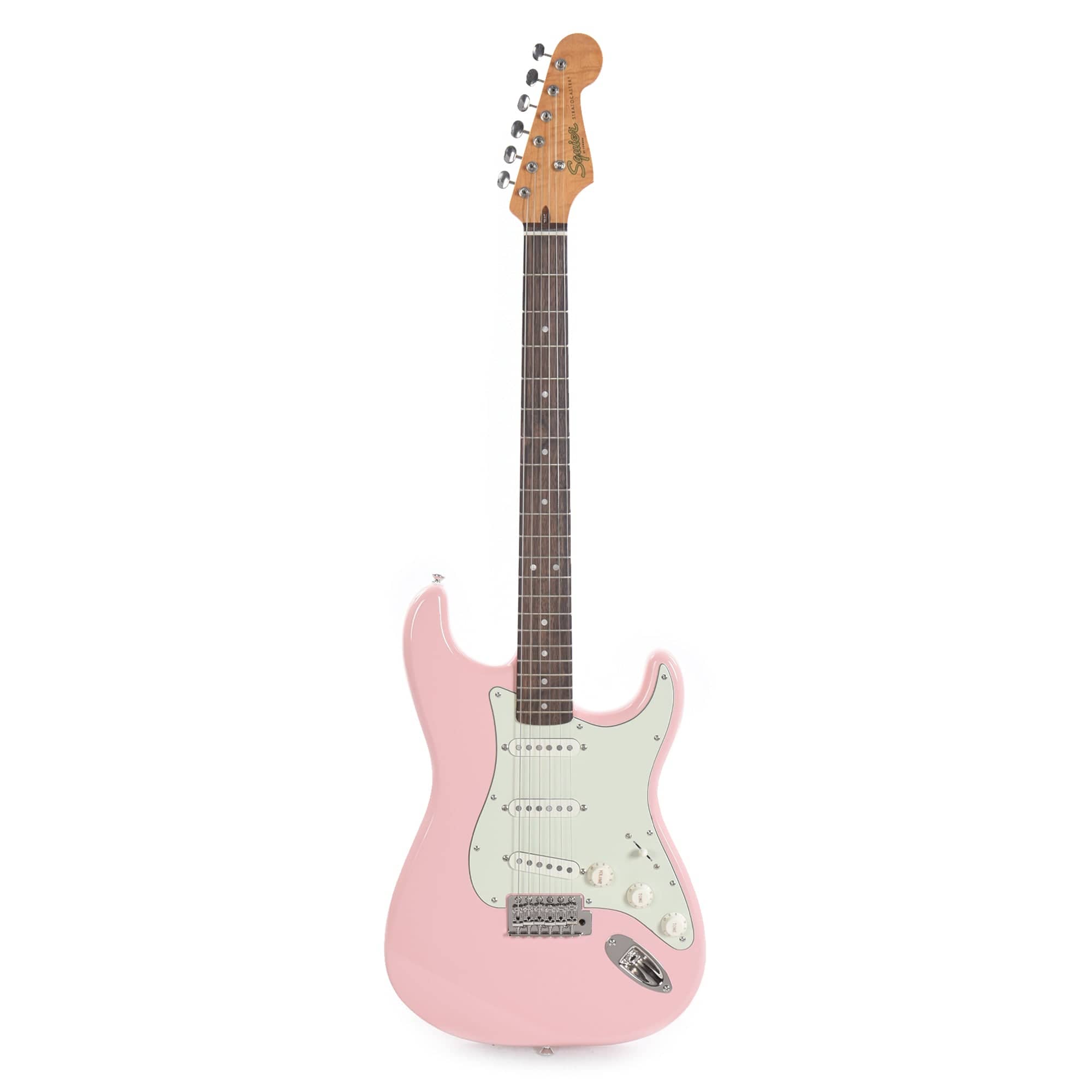 Squier Classic Vibe '60s Stratocaster Shell Pink w/Mint Pickguard Electric Guitars / Solid Body