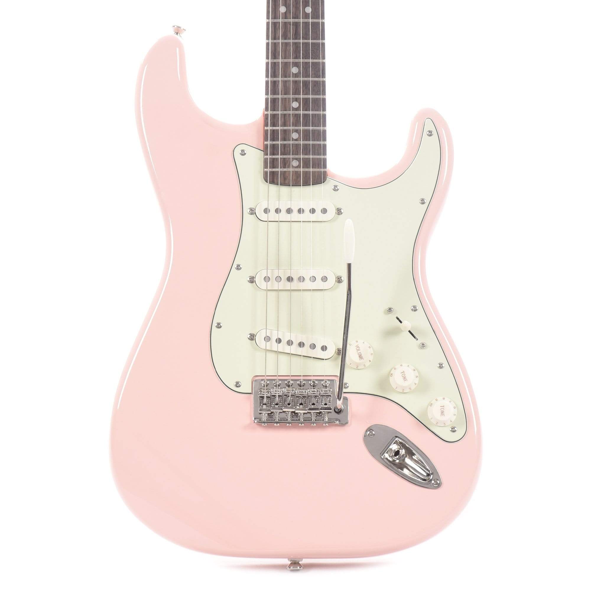 Squier Classic Vibe '60s Stratocaster Shell Pink w/Mint Pickguard Electric Guitars / Solid Body