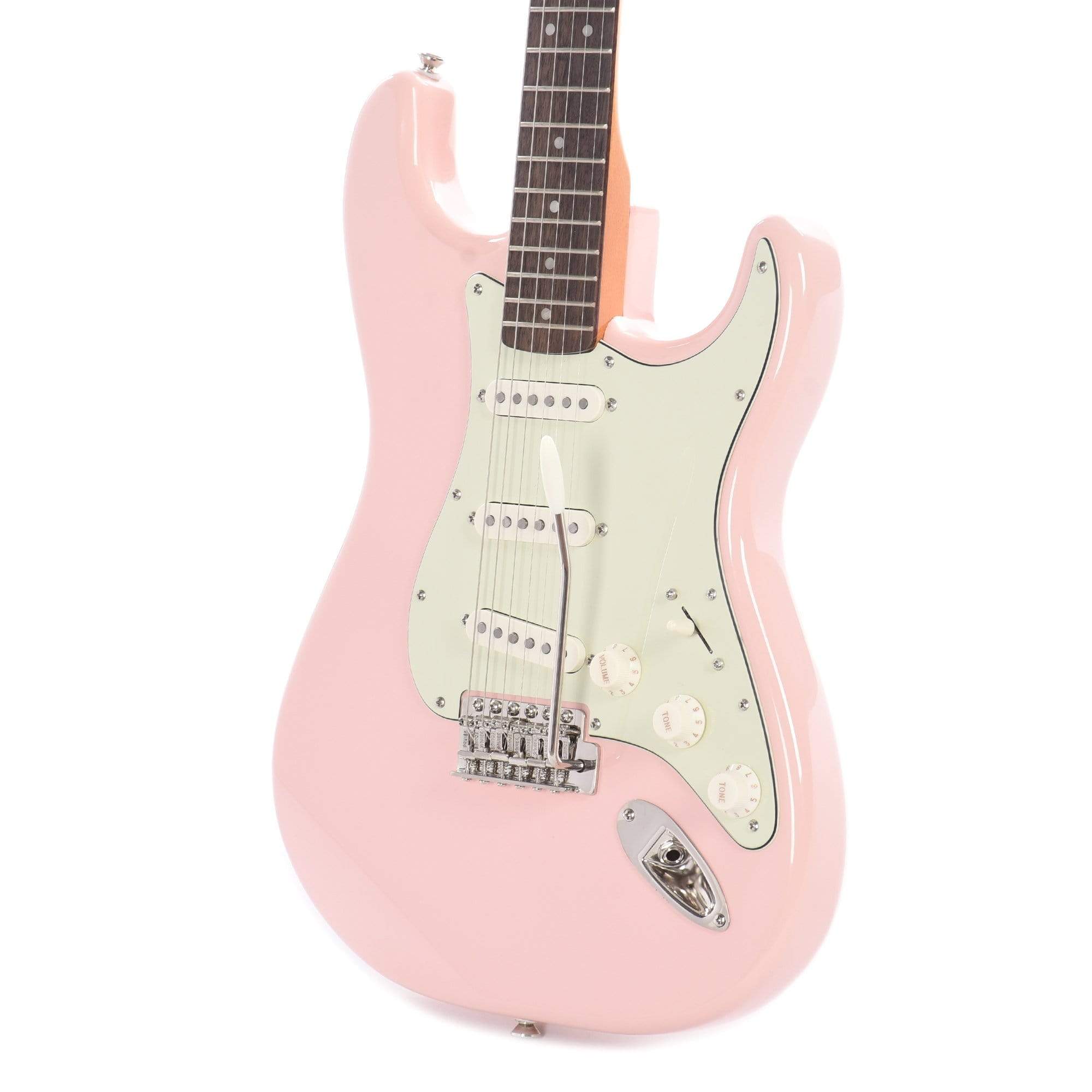 Squier Classic Vibe '60s Stratocaster Shell Pink w/Mint Pickguard Electric Guitars / Solid Body
