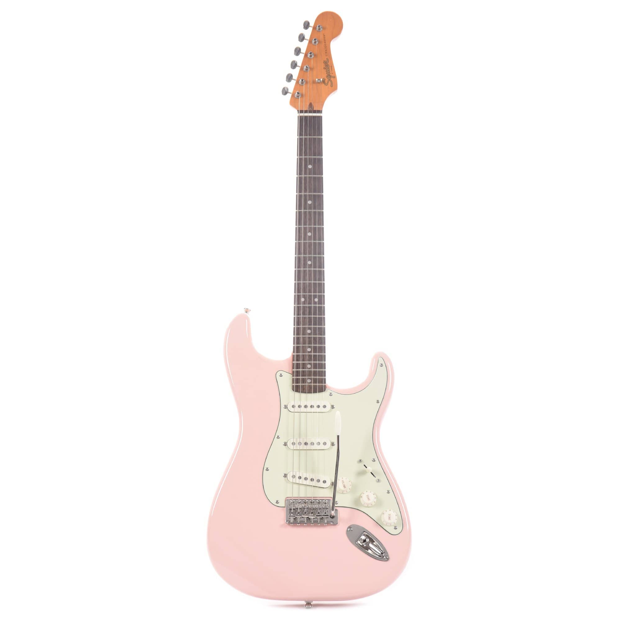 Squier Classic Vibe '60s Stratocaster Shell Pink w/Mint Pickguard Electric Guitars / Solid Body