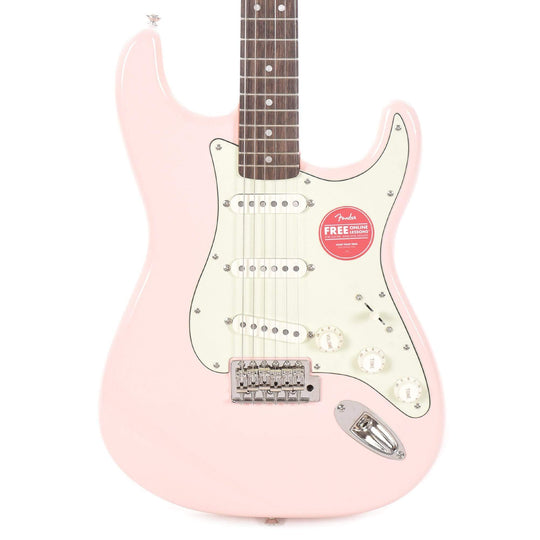 Squier Classic Vibe '60s Stratocaster Shell Pink w/Mint Pickguard Electric Guitars / Solid Body