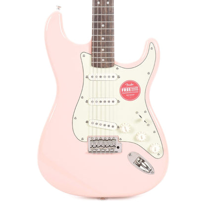 Squier Classic Vibe '60s Stratocaster Shell Pink w/Mint Pickguard Electric Guitars / Solid Body