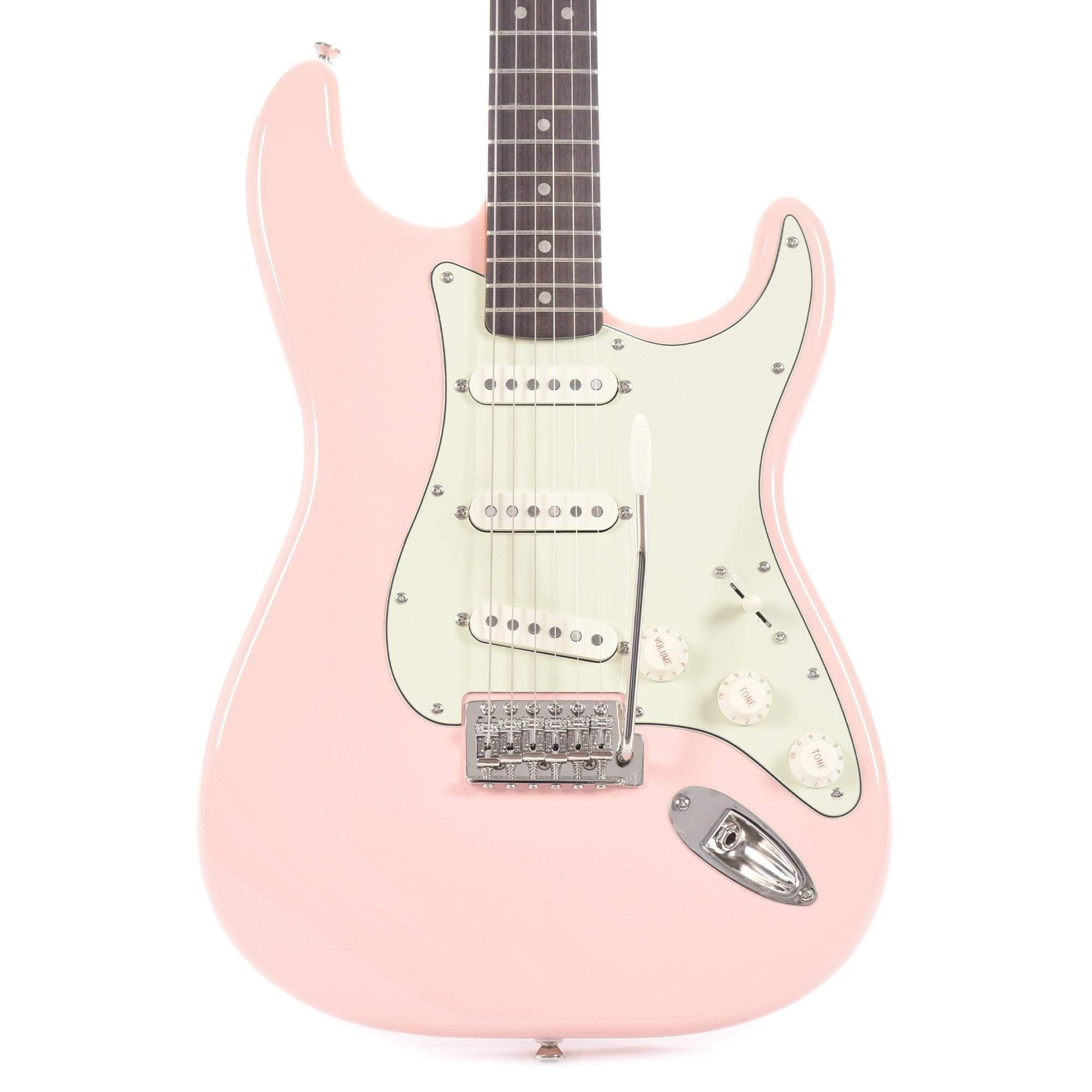 Squier Classic Vibe '60s Stratocaster Shell Pink w/Mint Pickguard Electric Guitars / Solid Body