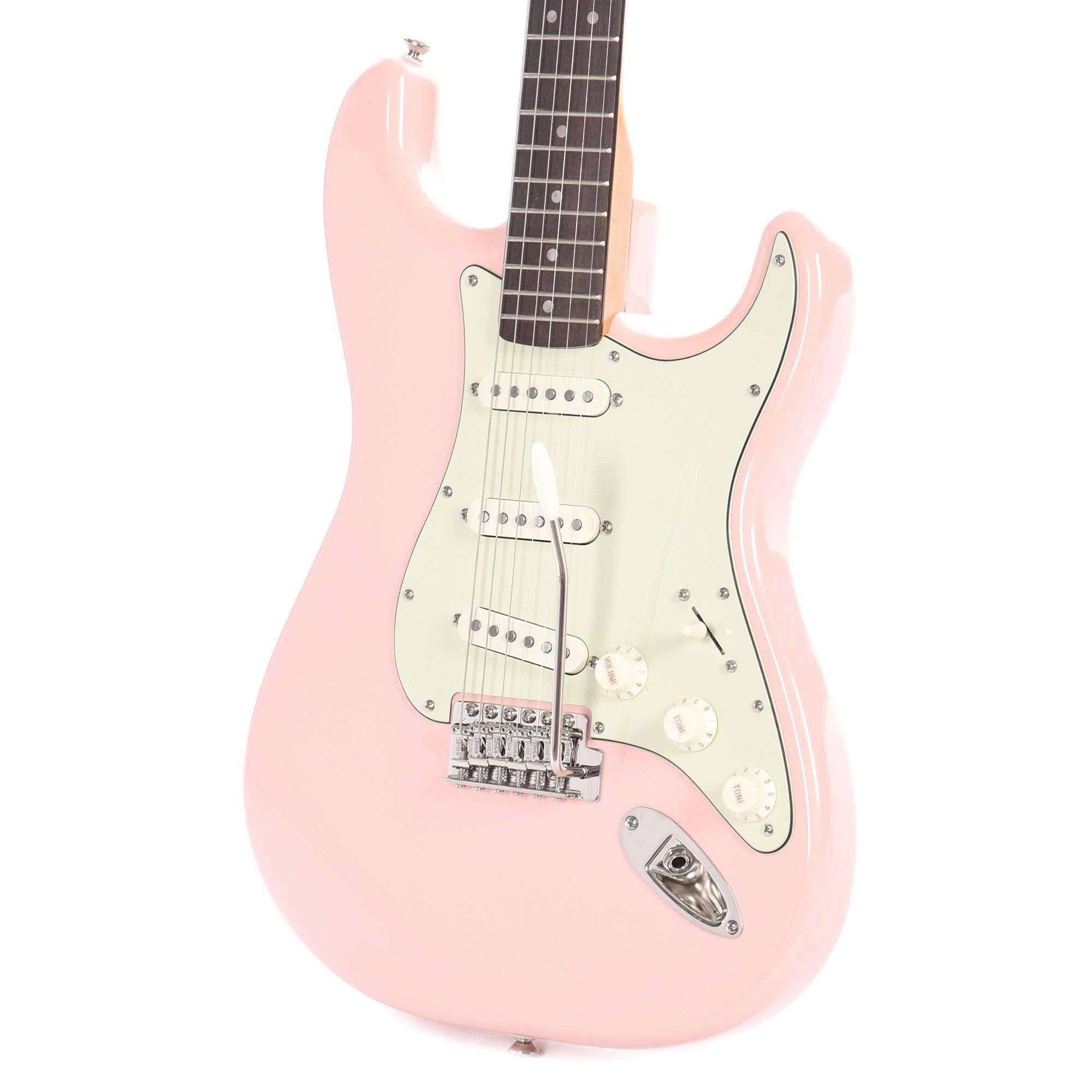 Squier Classic Vibe '60s Stratocaster Shell Pink w/Mint Pickguard Electric Guitars / Solid Body