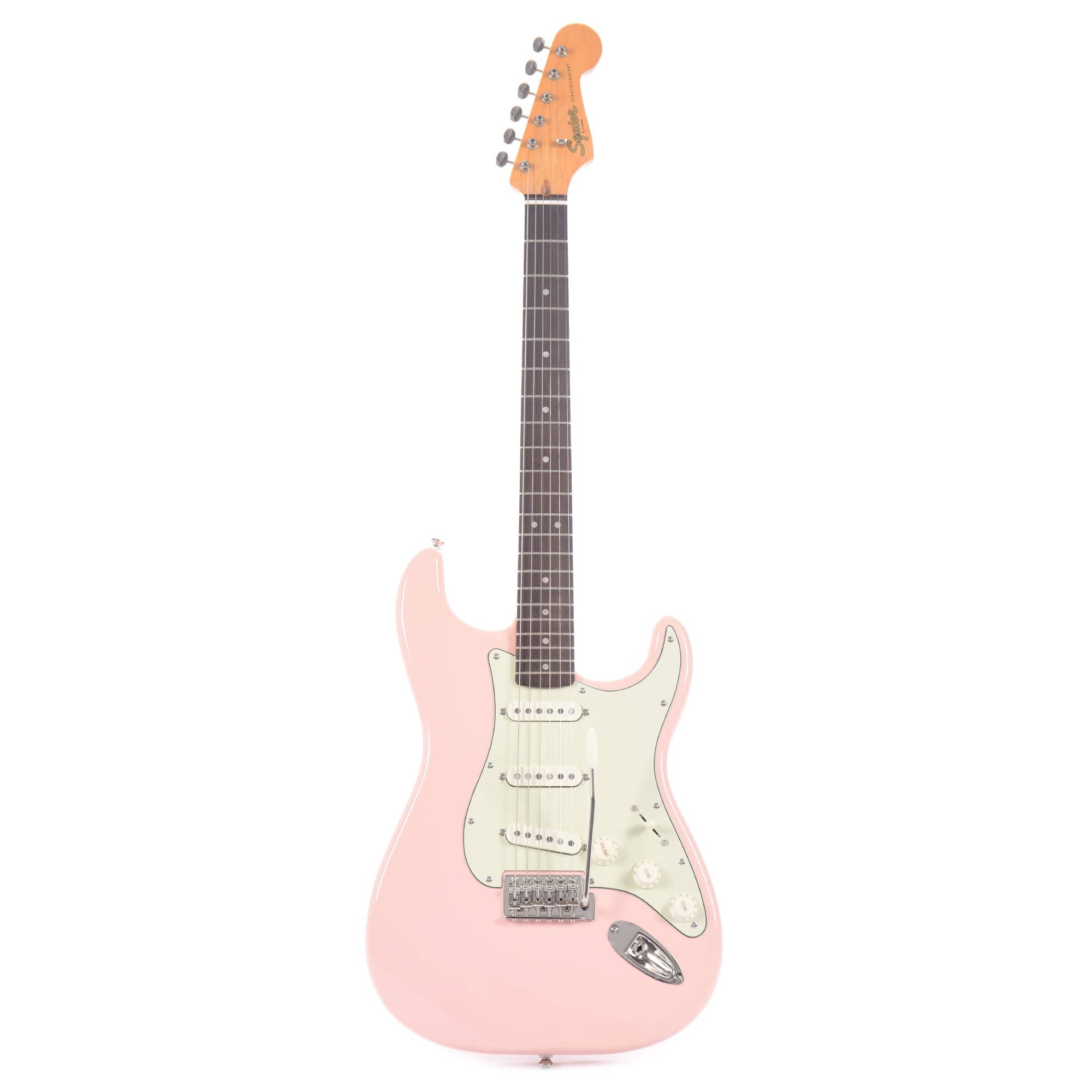 Squier Classic Vibe '60s Stratocaster Shell Pink w/Mint Pickguard Electric Guitars / Solid Body