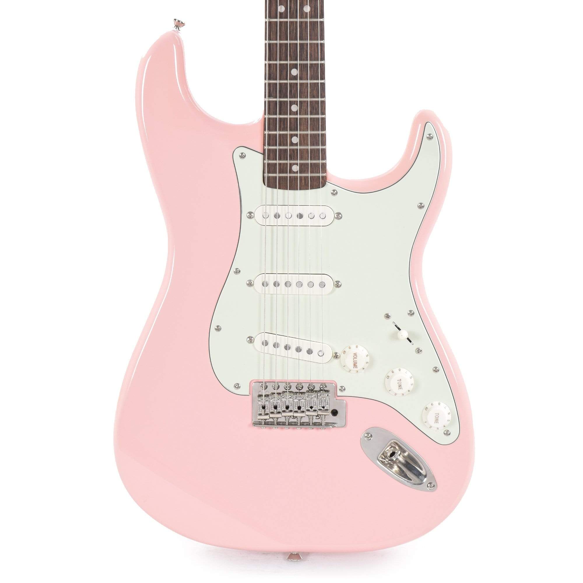 Squier Classic Vibe '60s Stratocaster Shell Pink w/Mint Pickguard Electric Guitars / Solid Body