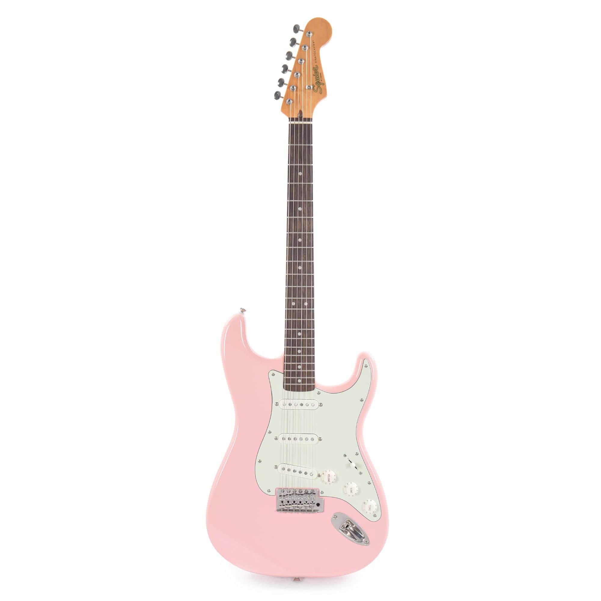 Squier Classic Vibe '60s Stratocaster Shell Pink w/Mint Pickguard Electric Guitars / Solid Body