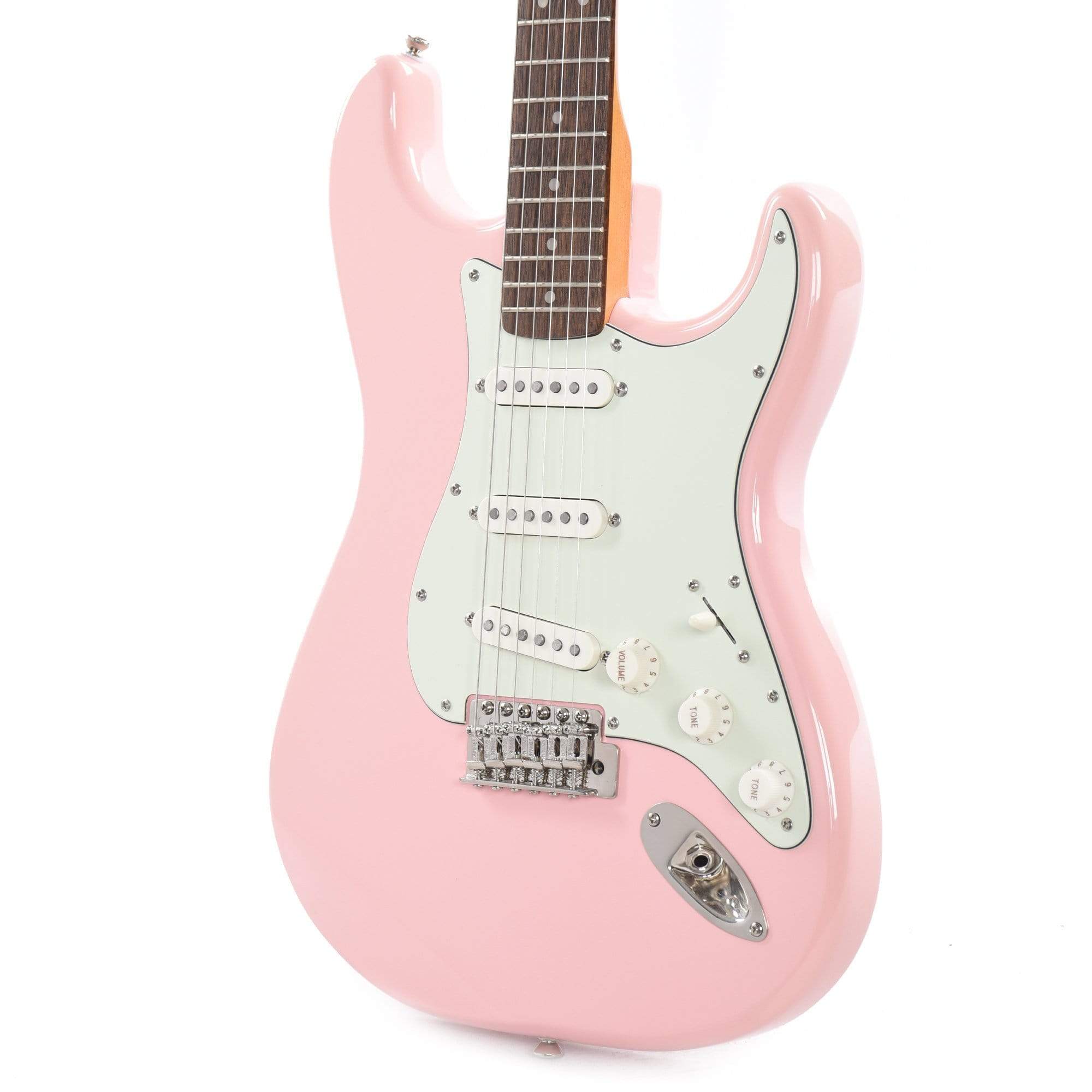 Squier Classic Vibe '60s Stratocaster Shell Pink w/Mint Pickguard Electric Guitars / Solid Body