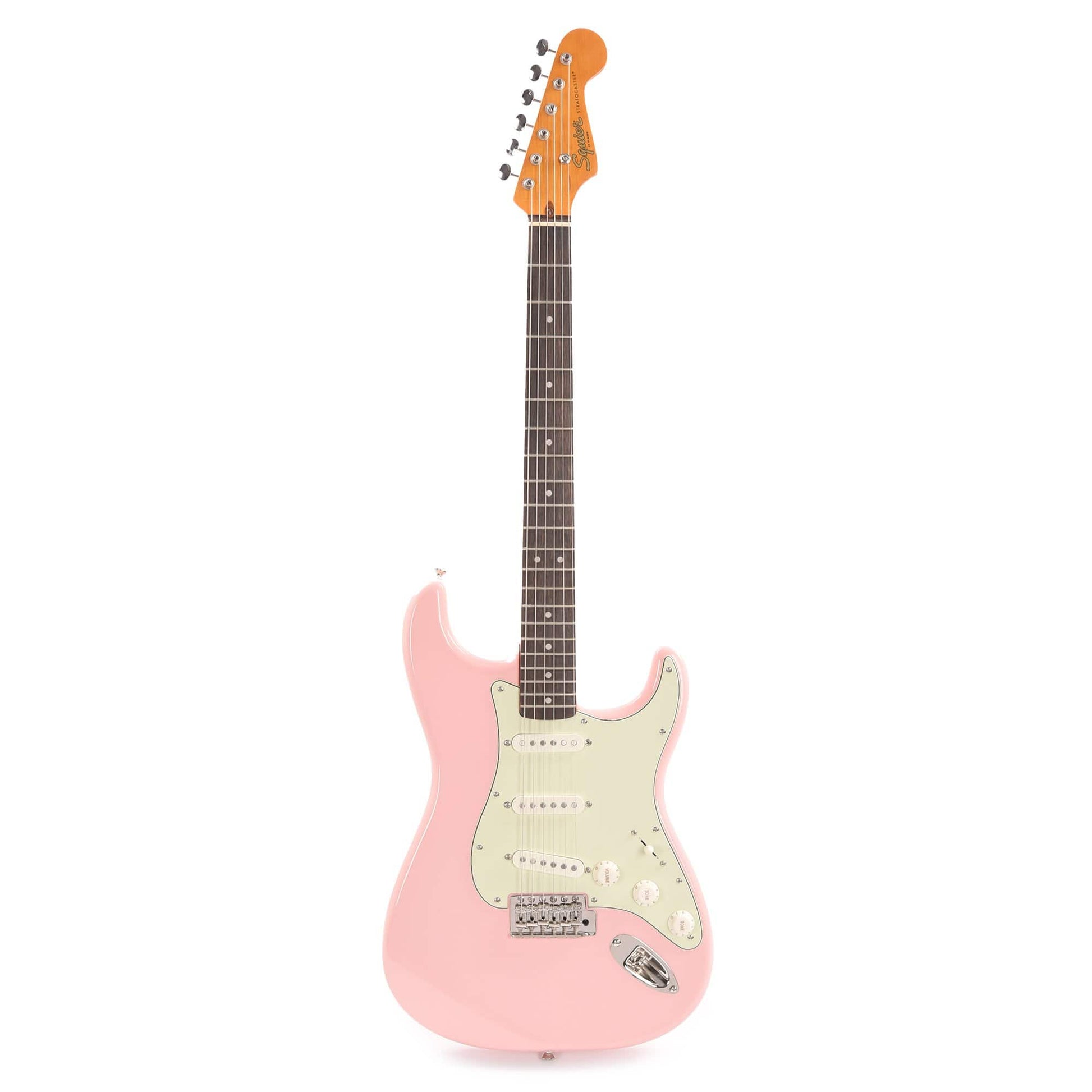 Squier Classic Vibe '60s Stratocaster Shell Pink w/Mint Pickguard Electric Guitars / Solid Body