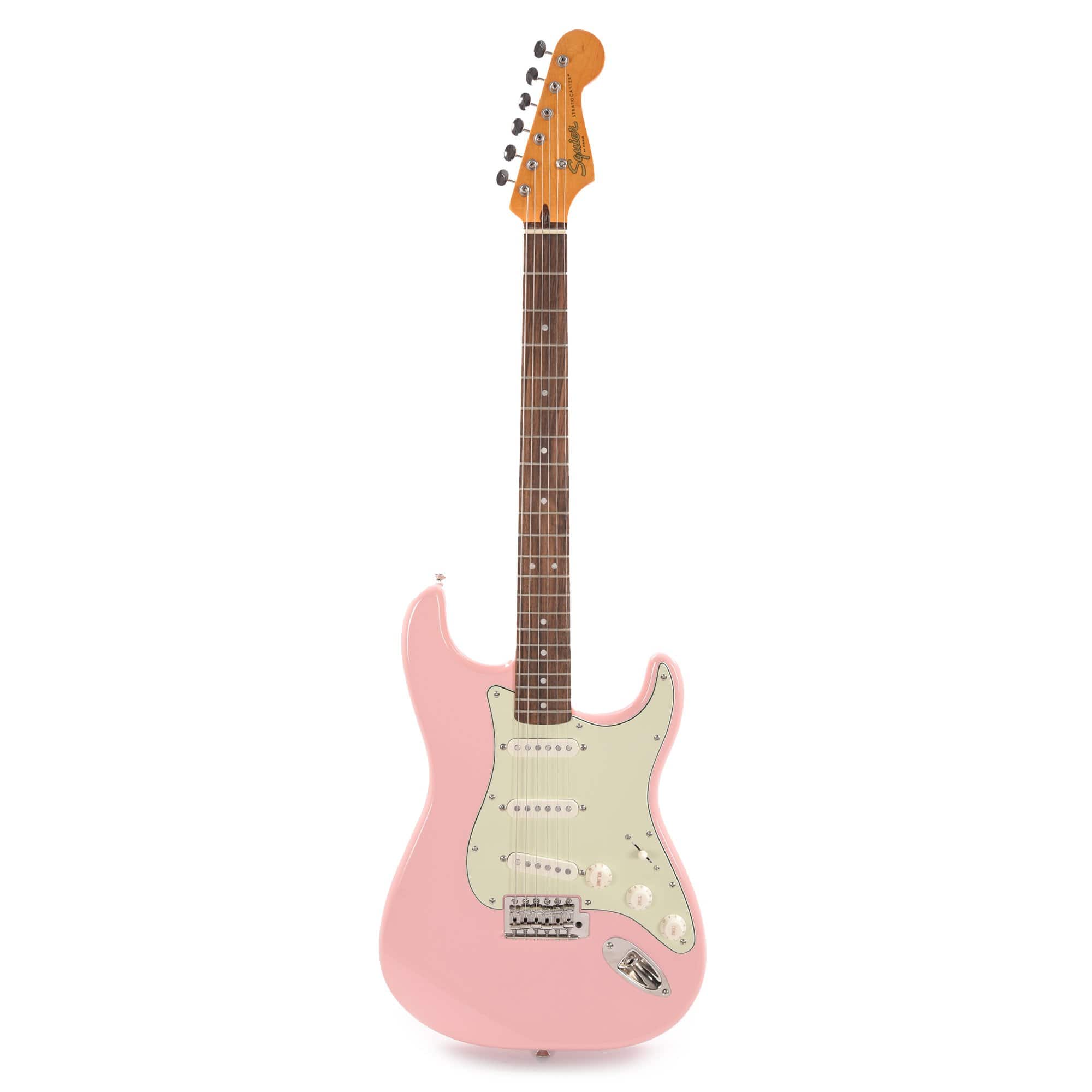 Squier Classic Vibe '60s Stratocaster Shell Pink w/Mint Pickguard Electric Guitars / Solid Body