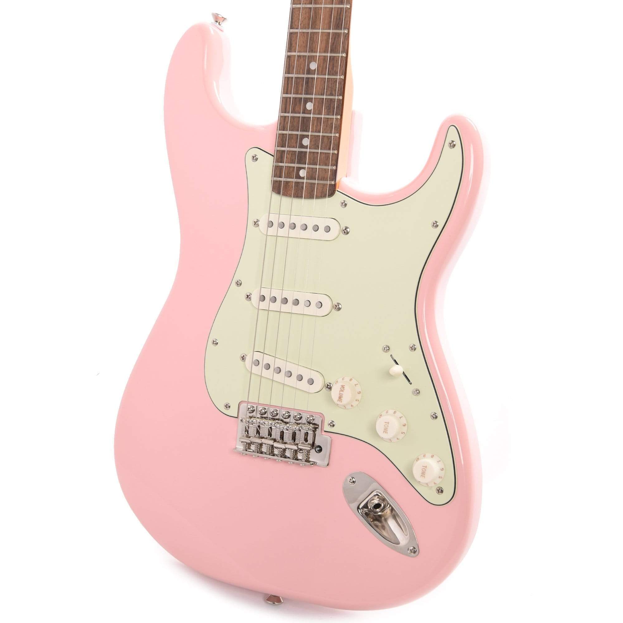Squier Classic Vibe '60s Stratocaster Shell Pink w/Mint Pickguard Electric Guitars / Solid Body