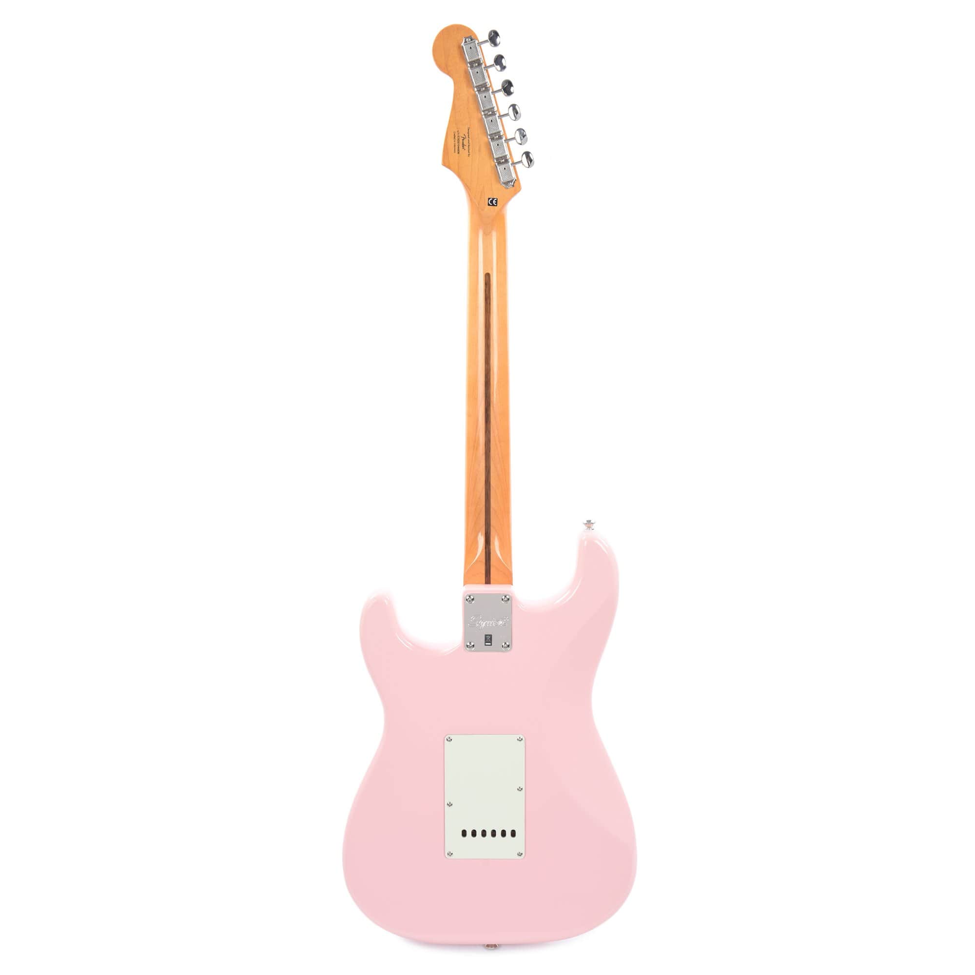 Squier Classic Vibe '60s Stratocaster Shell Pink w/Mint Pickguard Electric Guitars / Solid Body