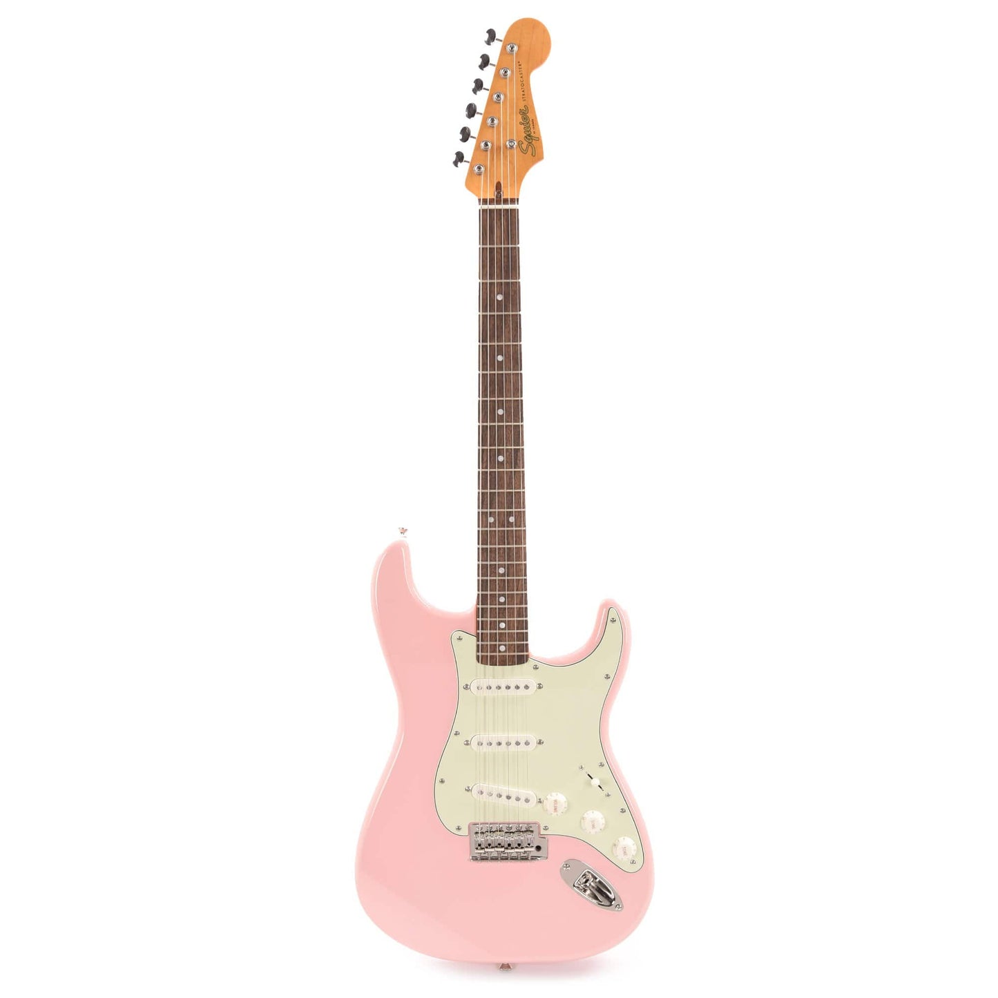 Squier Classic Vibe '60s Stratocaster Shell Pink w/Mint Pickguard Electric Guitars / Solid Body