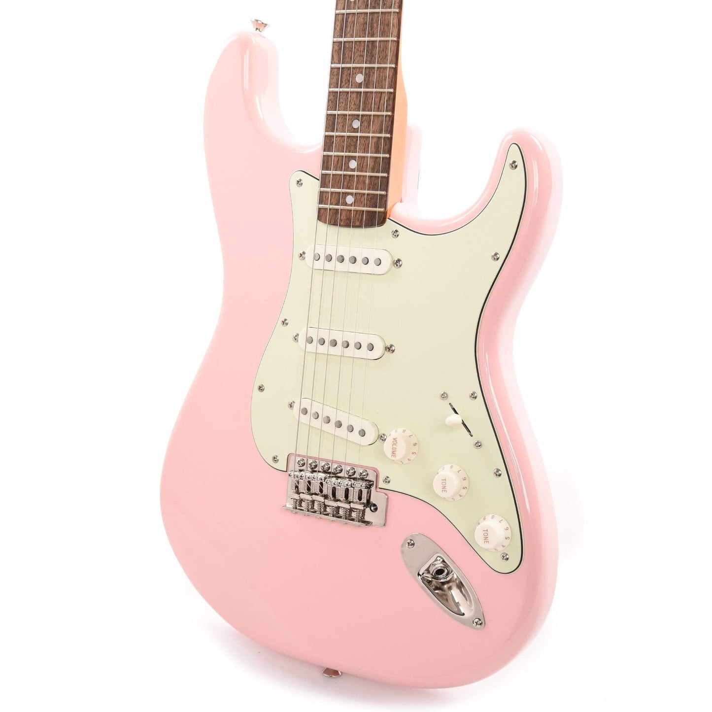 Squier Classic Vibe '60s Stratocaster Shell Pink w/Mint Pickguard Electric Guitars / Solid Body