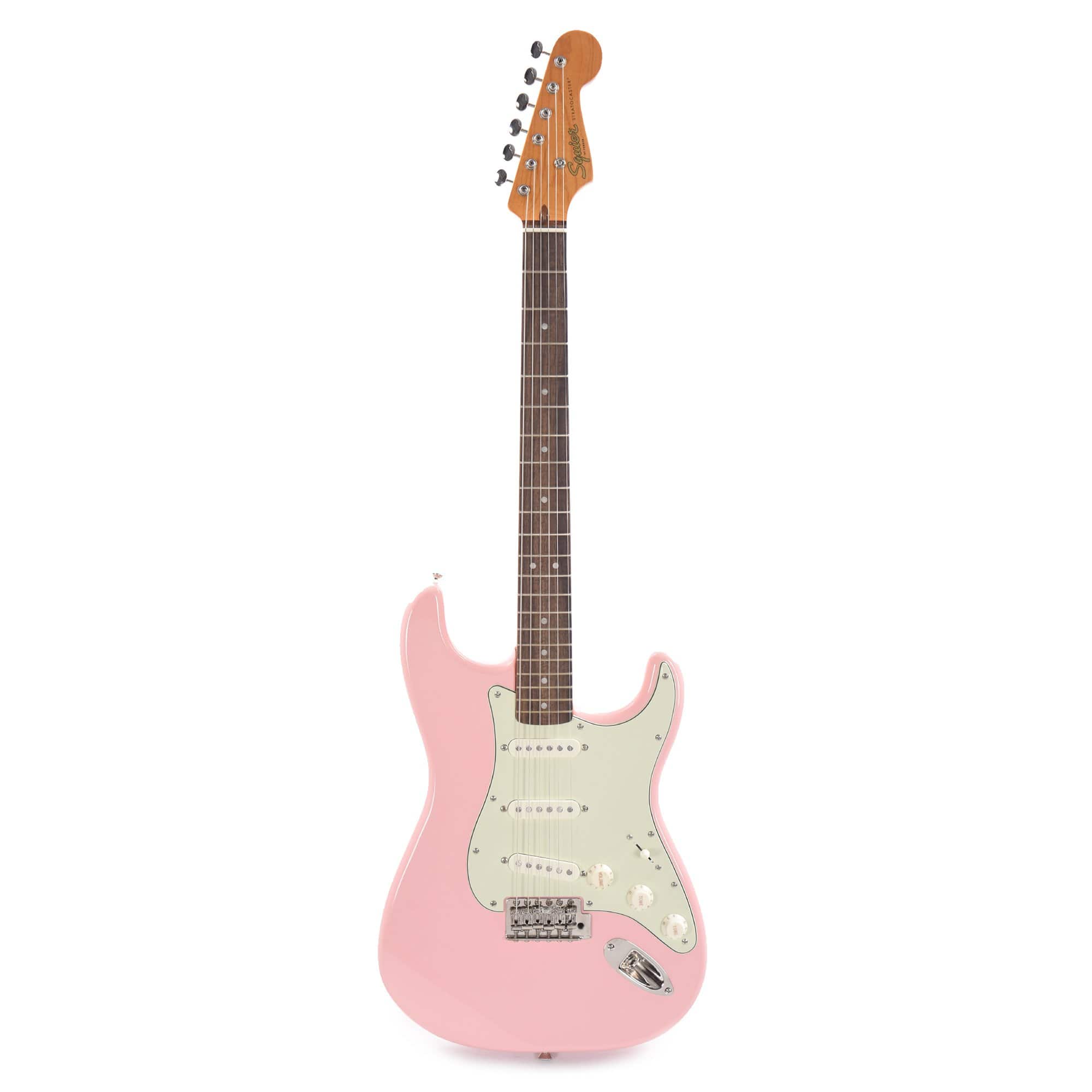 Squier Classic Vibe '60s Stratocaster Shell Pink w/Mint Pickguard Electric Guitars / Solid Body