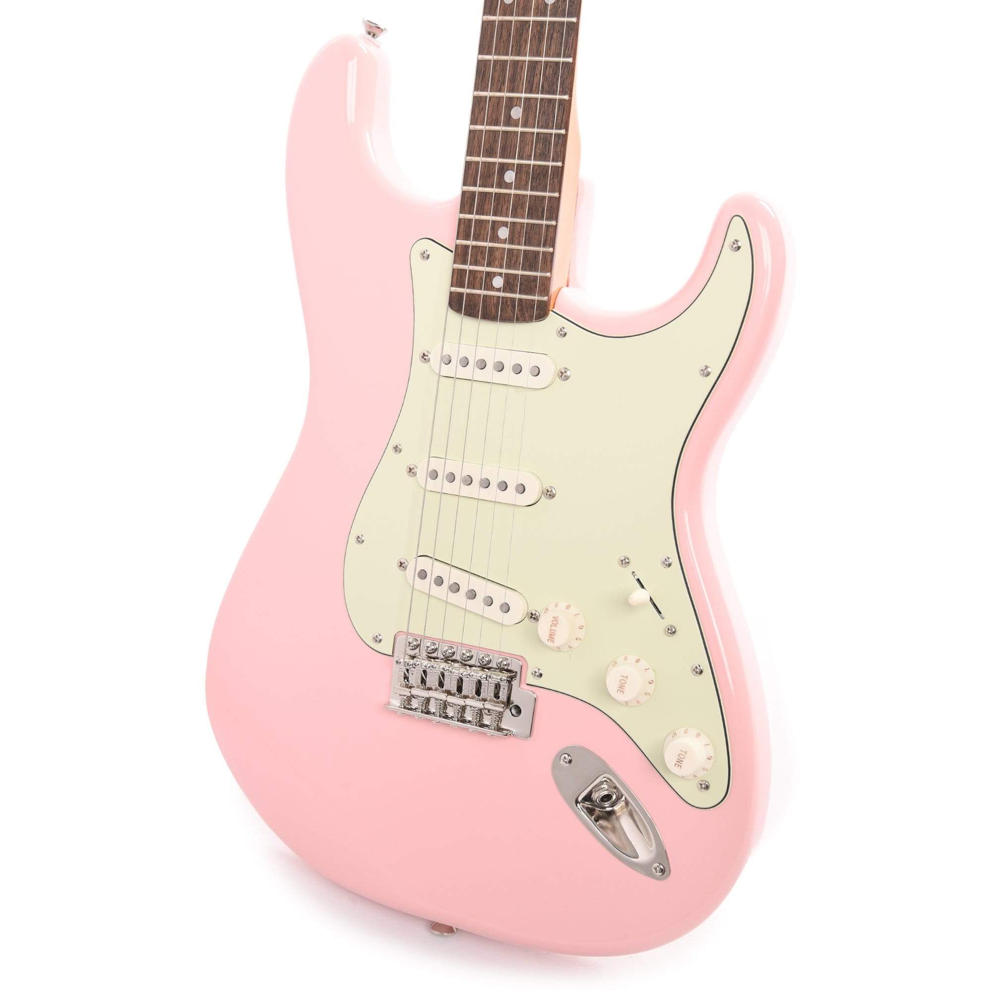 Squier Classic Vibe '60s Stratocaster Shell Pink w/Mint Pickguard Electric Guitars / Solid Body