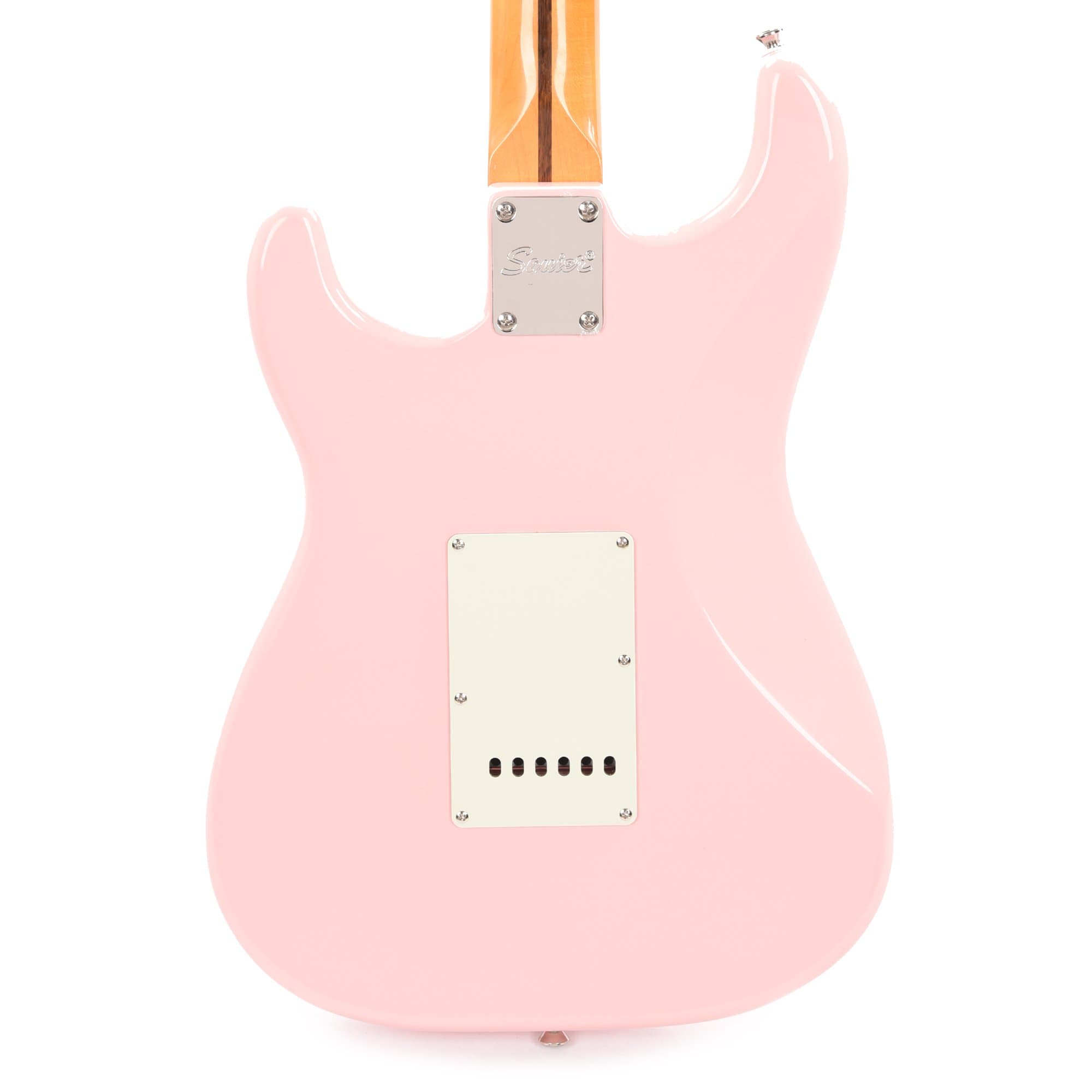 Squier Classic Vibe '60s Stratocaster Shell Pink w/Mint Pickguard Electric Guitars / Solid Body