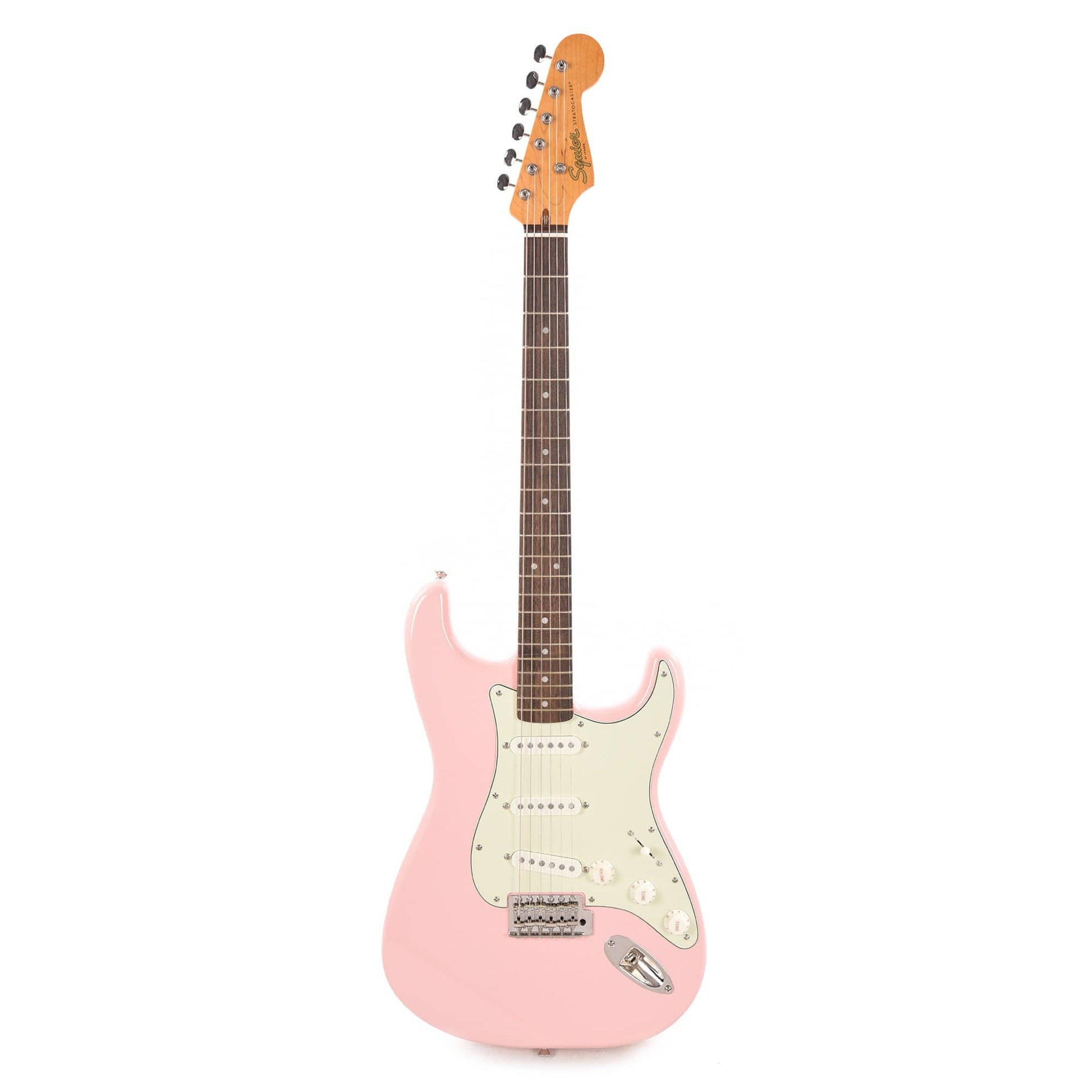Squier Classic Vibe '60s Stratocaster Shell Pink w/Mint Pickguard Electric Guitars / Solid Body