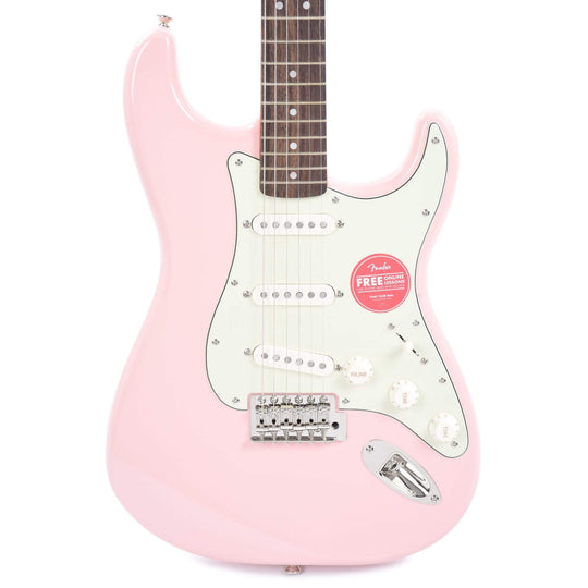 Squier Classic Vibe '60s Stratocaster Shell Pink w/Mint Pickguard Electric Guitars / Solid Body