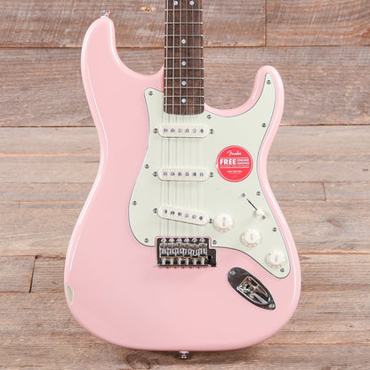 Squier Classic Vibe '60s Stratocaster Shell Pink w/Mint Pickguard Electric Guitars / Solid Body