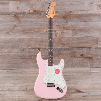 Squier Classic Vibe '60s Stratocaster Shell Pink w/Mint Pickguard Electric Guitars / Solid Body