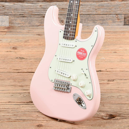 Squier Classic Vibe '60s Stratocaster Shell Pink w/Mint Pickguard Electric Guitars / Solid Body