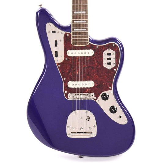 Squier Classic Vibe '70s Jaguar Purple Metallic w/4-Ply Tortoise Pickguard Electric Guitars / Solid Body
