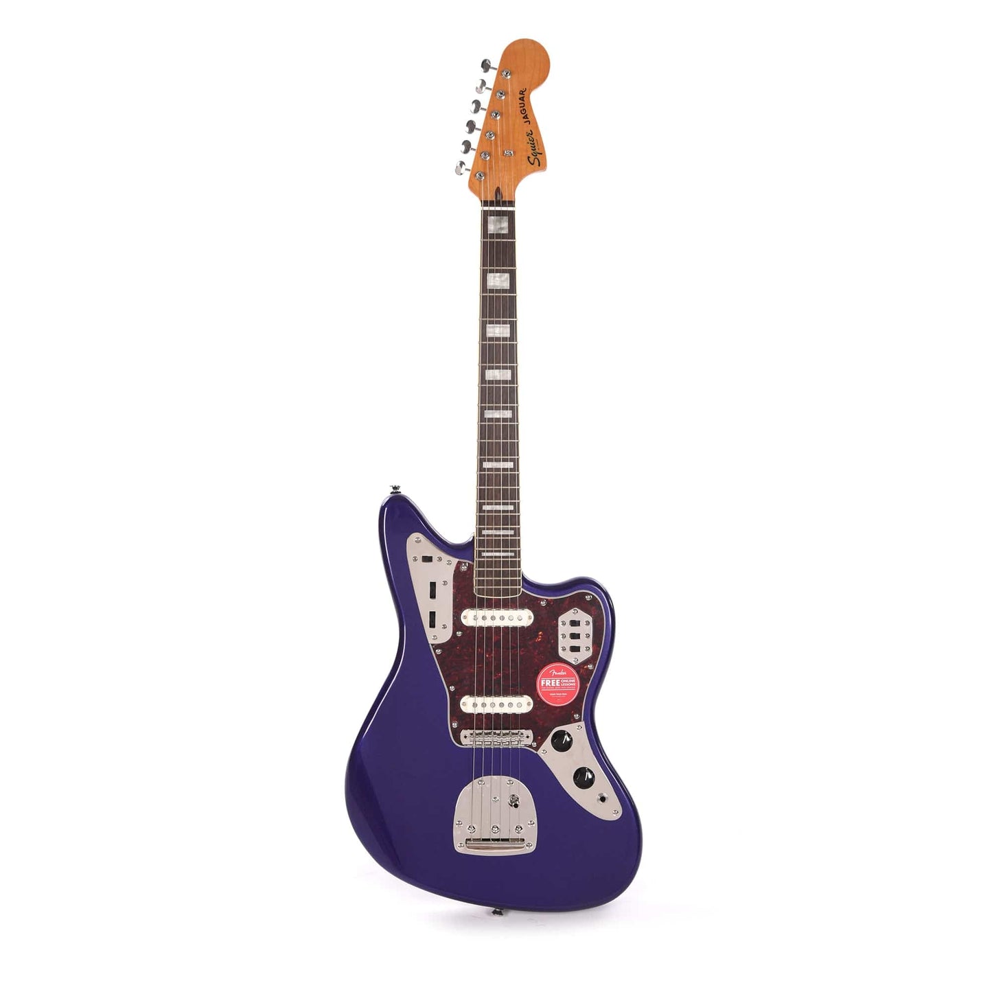 Squier Classic Vibe '70s Jaguar Purple Metallic w/4-Ply Tortoise Pickguard Electric Guitars / Solid Body