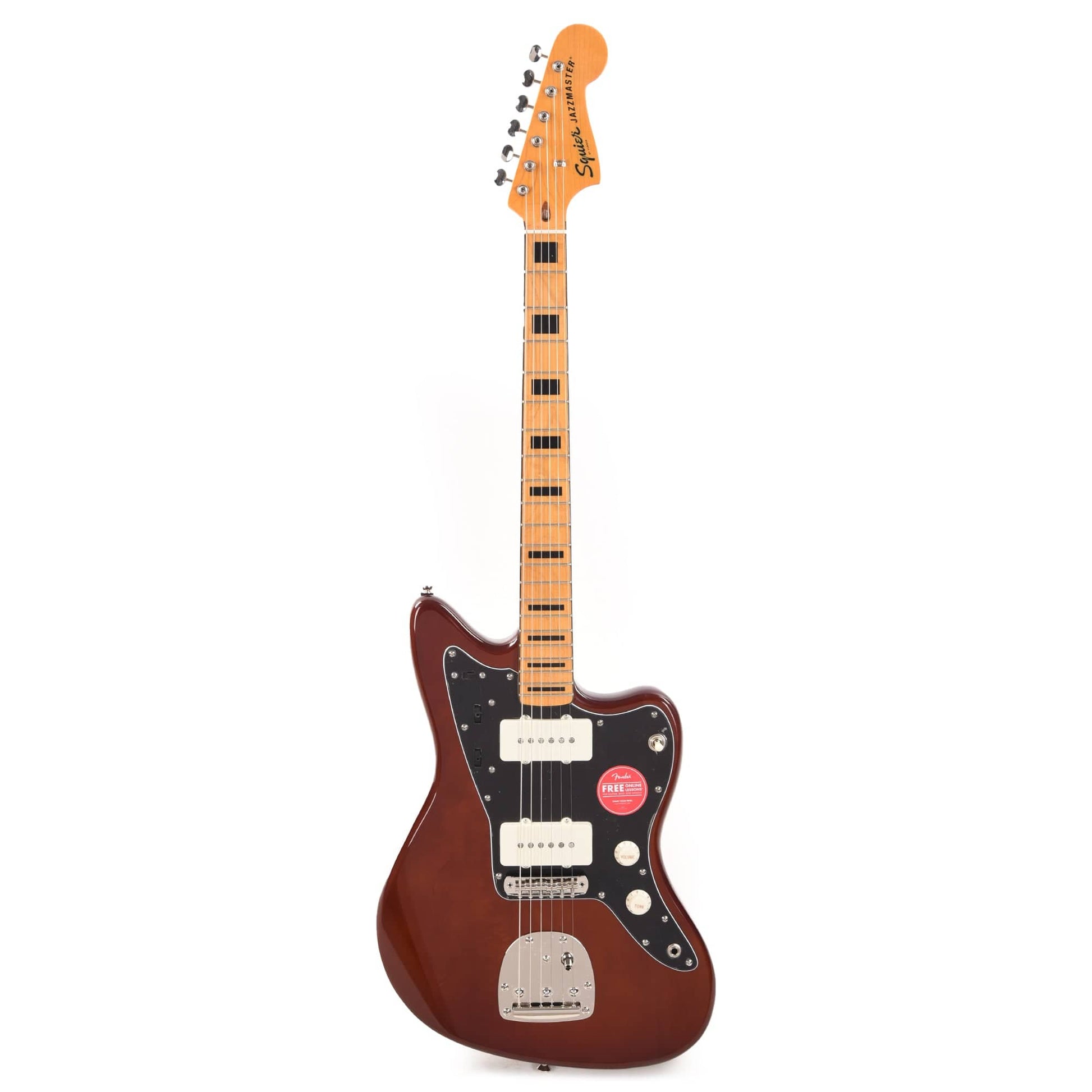 Squier Classic Vibe 70s Jazzmaster Maple Neck Walnut w/Black Blocks/Binding Electric Guitars / Solid Body