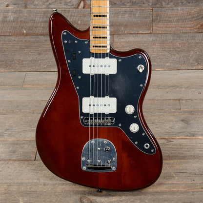 Squier Classic Vibe 70s Jazzmaster Maple Neck Walnut w/Black Blocks/Binding Electric Guitars / Solid Body