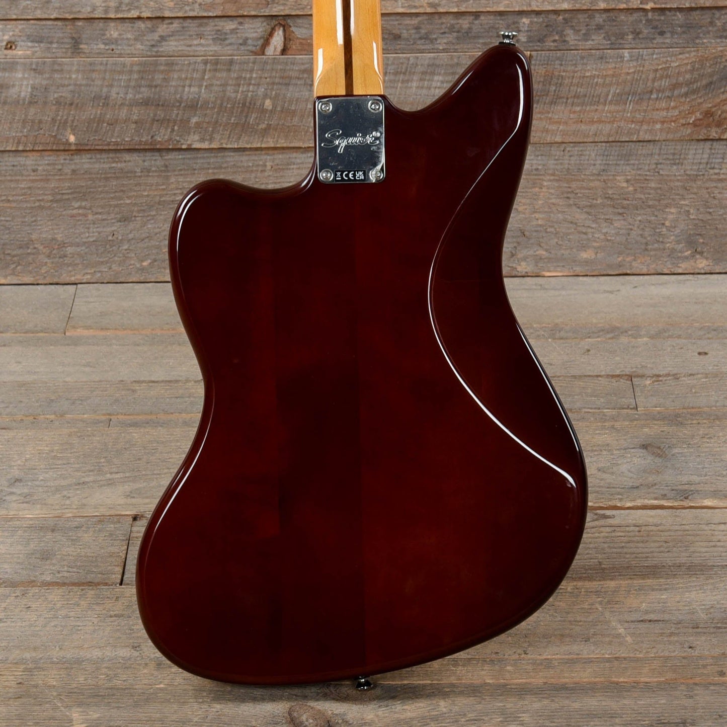Squier Classic Vibe 70s Jazzmaster Maple Neck Walnut w/Black Blocks/Binding Electric Guitars / Solid Body