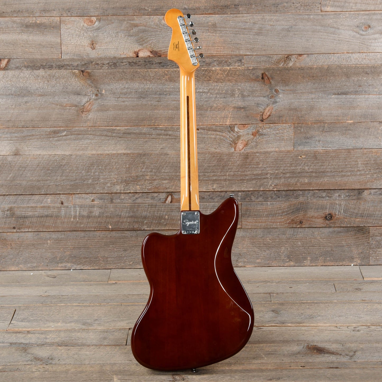 Squier Classic Vibe 70s Jazzmaster Maple Neck Walnut w/Black Blocks/Binding Electric Guitars / Solid Body