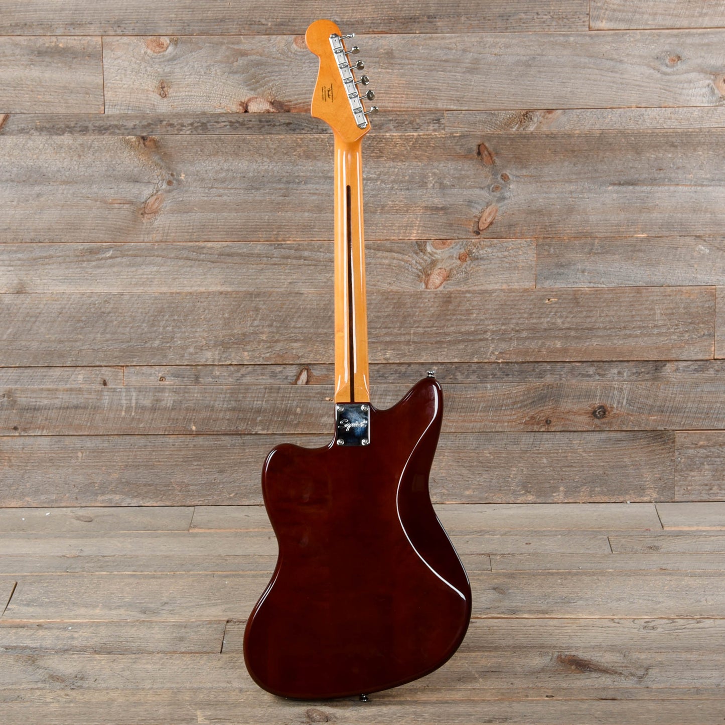 Squier Classic Vibe 70s Jazzmaster Maple Neck Walnut w/Black Blocks/Binding Electric Guitars / Solid Body