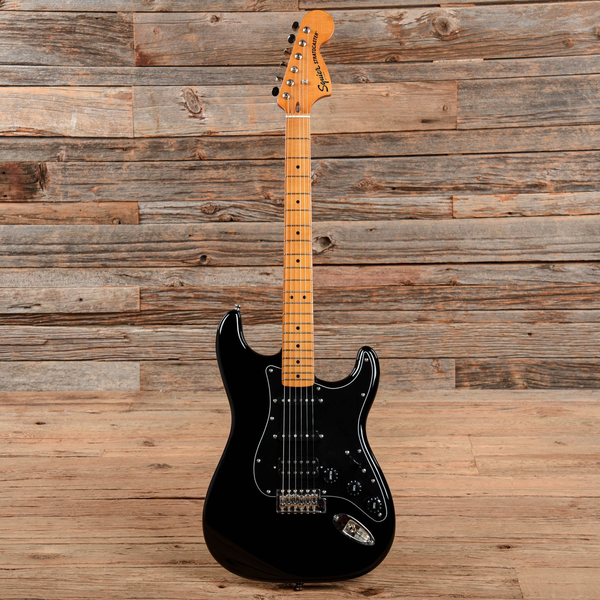 Squier Classic Vibe '70s Stratocaster HSS Black 2021 Electric Guitars / Solid Body