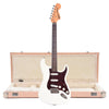 Squier Classic Vibe 70s Stratocaster LRL Olympic White and Hardshell Case Strat/Tele Shell Pink w/Cream Interior (CME Exclusive) Electric Guitars / Solid Body
