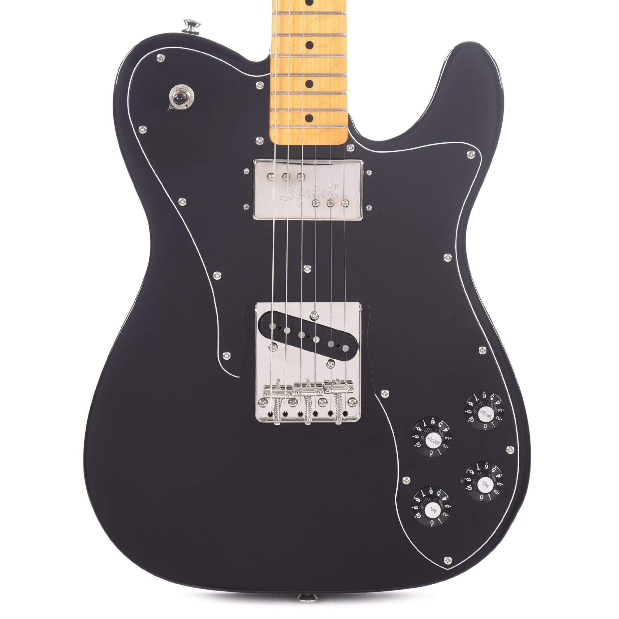 Squier Classic Vibe 70s Telecaster Custom Black Electric Guitars / Solid Body