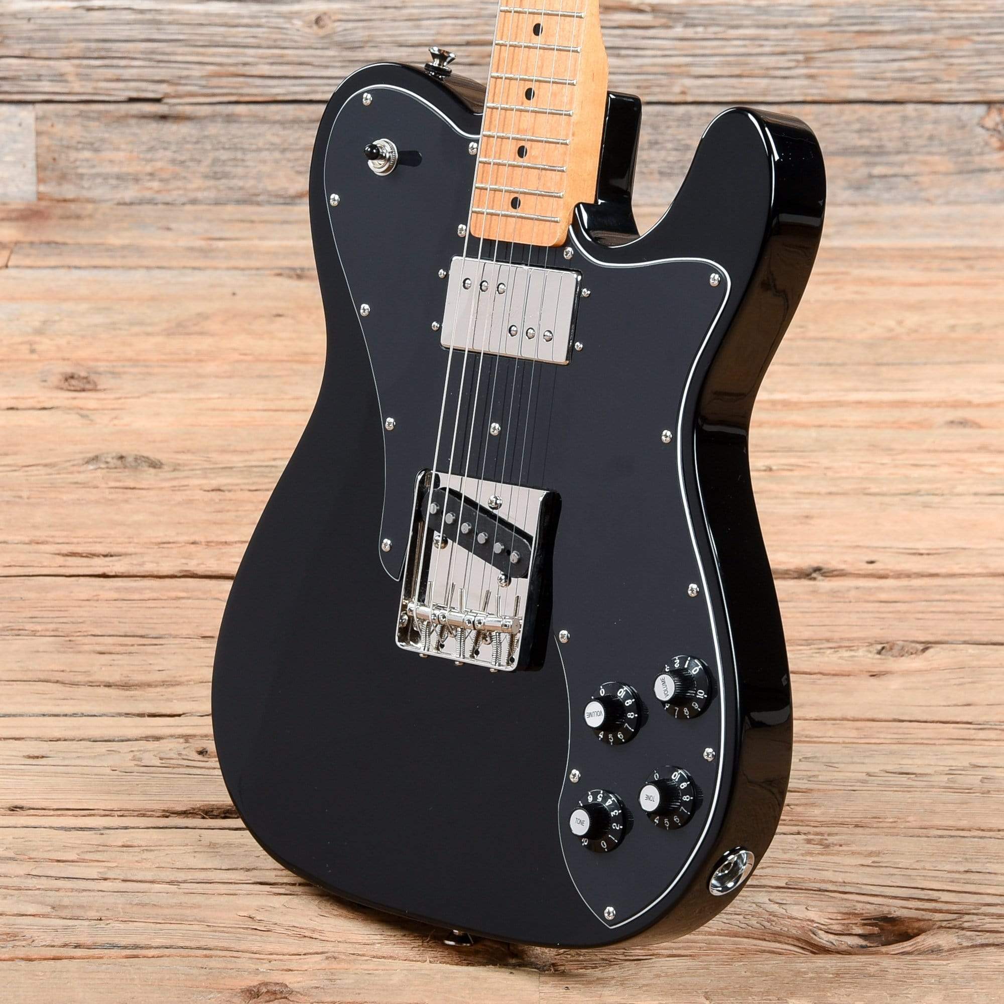 Squier Classic Vibe 70s Telecaster Custom Black Electric Guitars / Solid Body