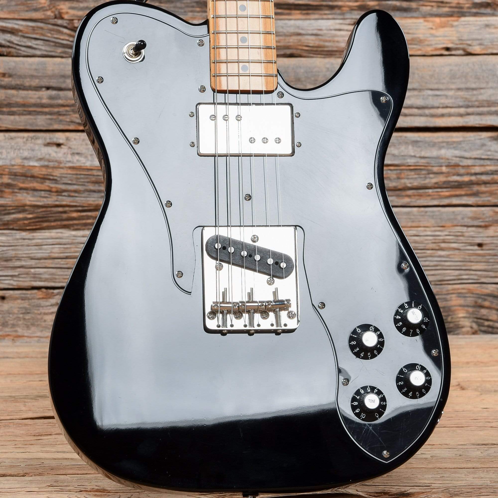 Squier Classic Vibe 70s Telecaster Custom Black Electric Guitars / Solid Body