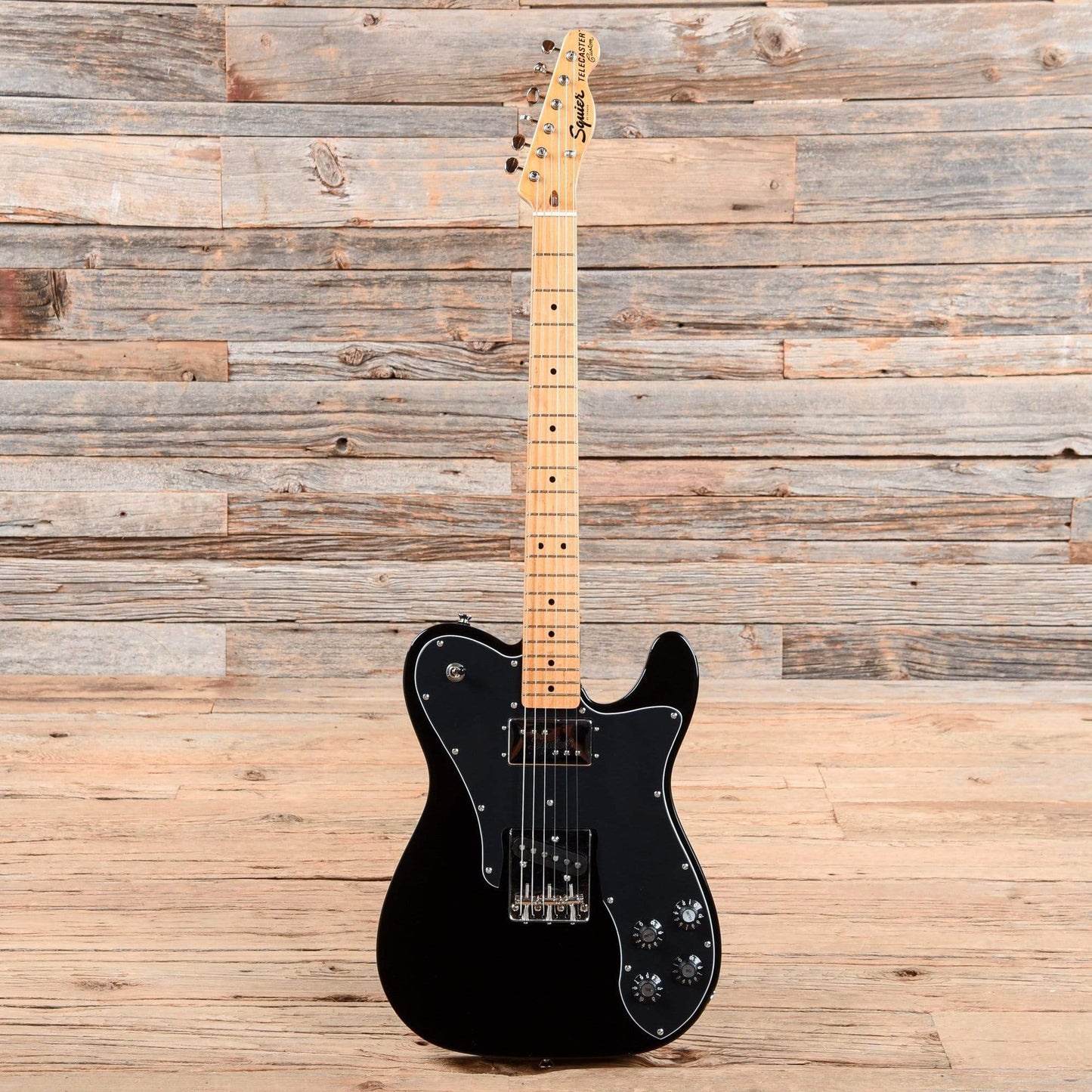 Squier Classic Vibe 70s Telecaster Custom Black Electric Guitars / Solid Body