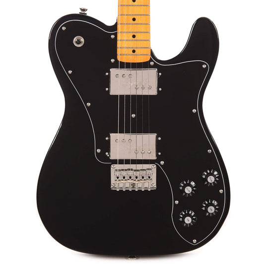 Squier Classic Vibe 70s Telecaster Deluxe Black Electric Guitars / Solid Body