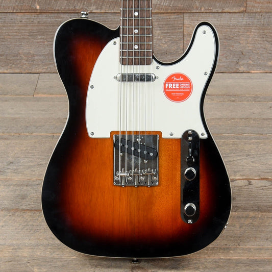 Squier Classic Vibe Baritone Custom Telecaster 3-Tone Sunburst Electric Guitars / Solid Body