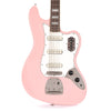 Squier Classic Vibe Bass VI Shell Pink w/Matching Headcap & 3-Ply Parchment Pickguard Electric Guitars / Solid Body