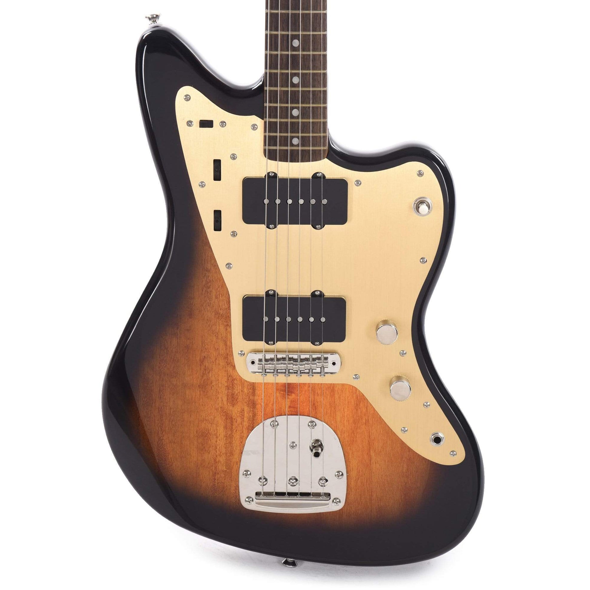 Squier Classic Vibe Late '50s Jazzmaster 2-Color Sunburst w/Gold Anodized Pickguard Electric Guitars / Solid Body