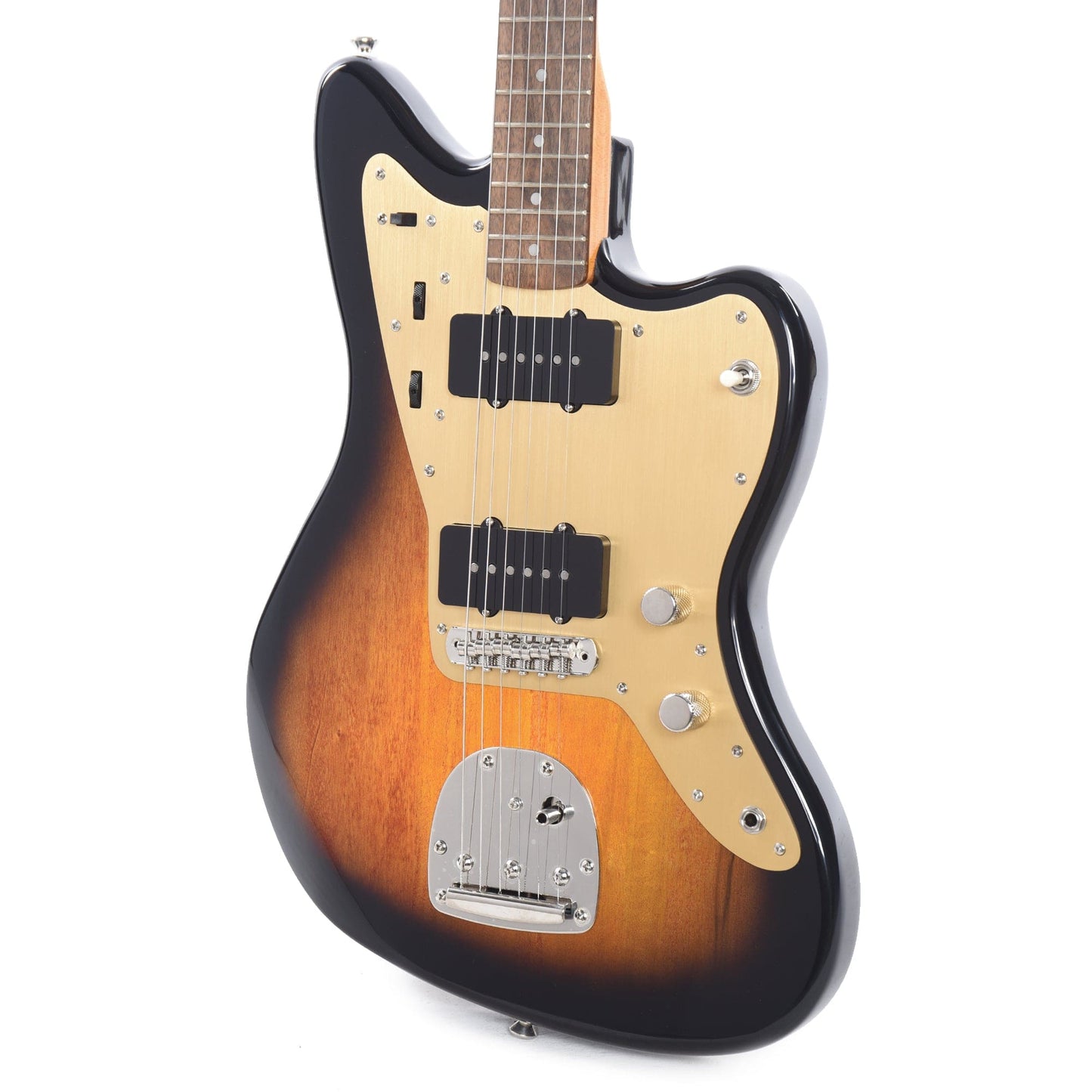 Squier Classic Vibe Late '50s Jazzmaster 2-Color Sunburst w/Gold Anodized Pickguard Electric Guitars / Solid Body