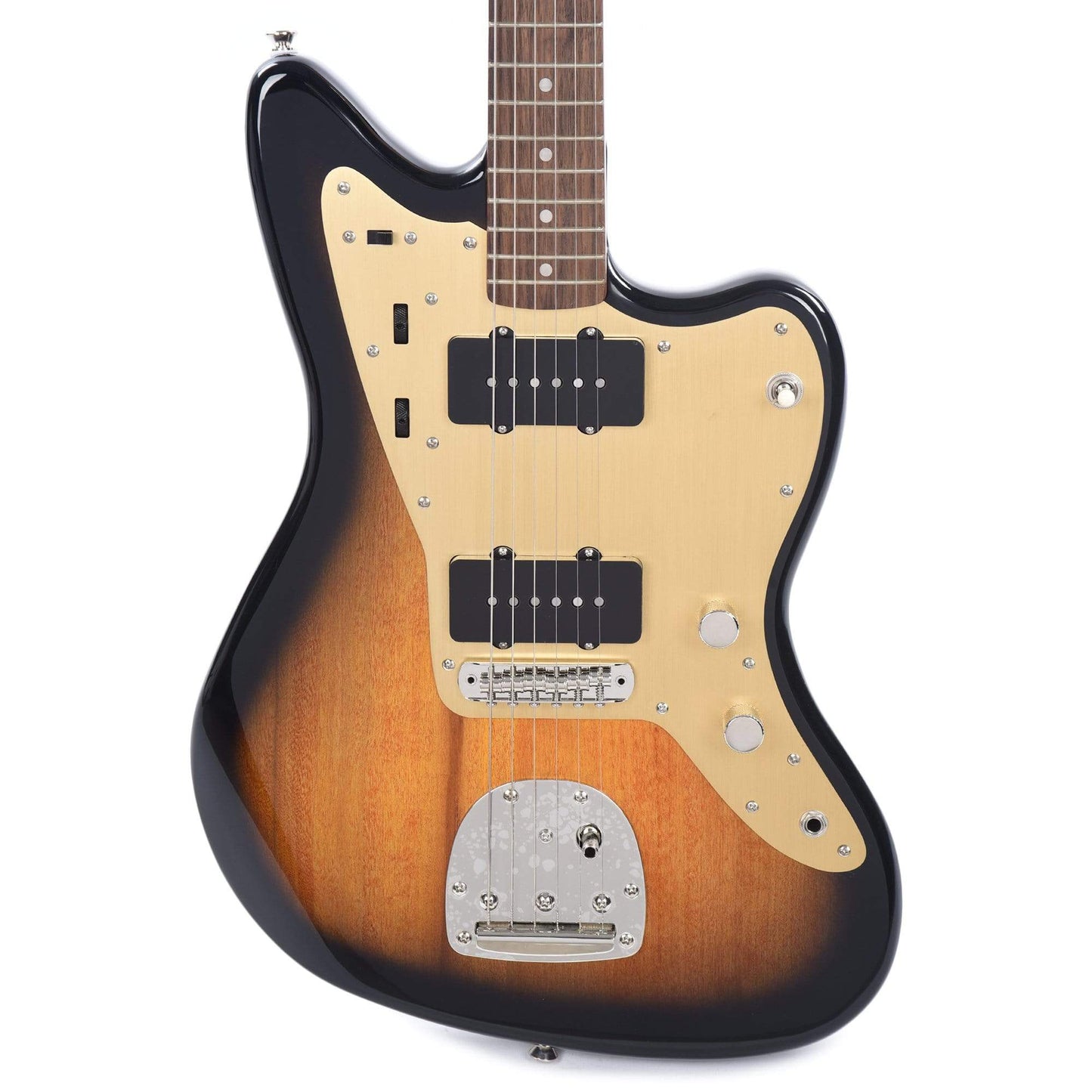 Squier Classic Vibe Late '50s Jazzmaster 2-Color Sunburst w/Gold Anodized Pickguard Electric Guitars / Solid Body
