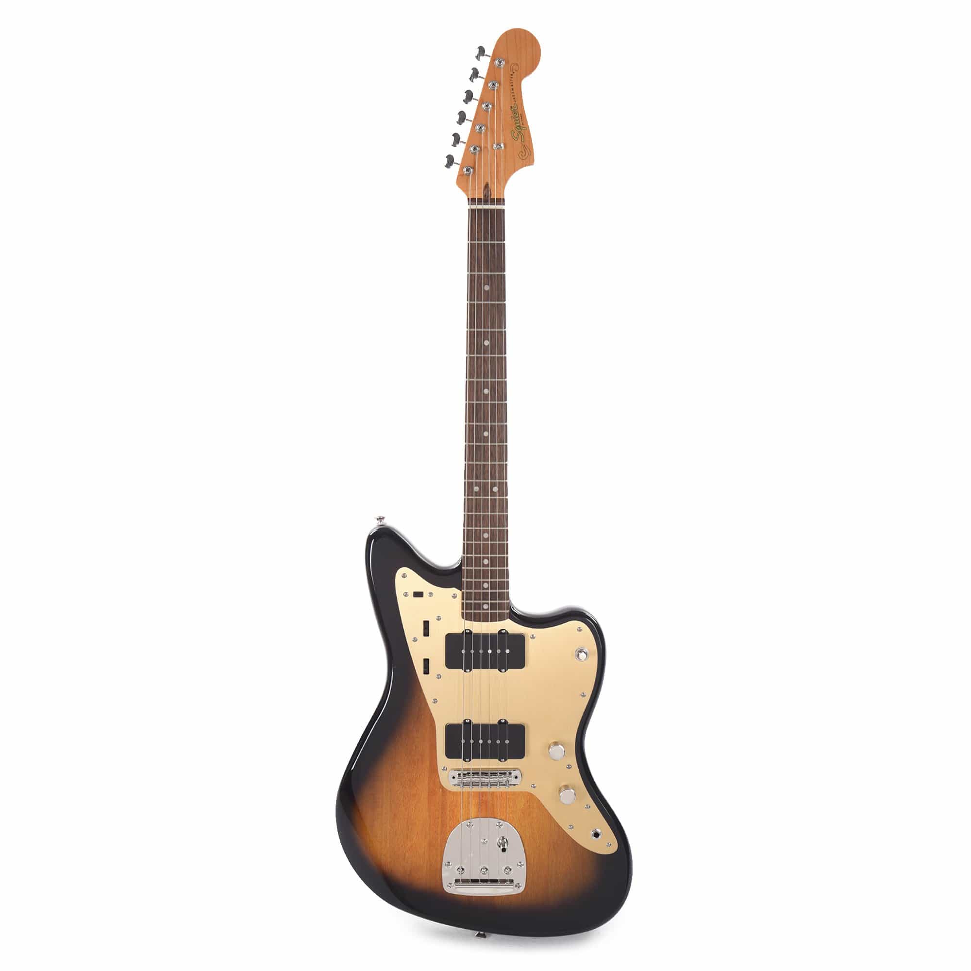 Squier Classic Vibe Late '50s Jazzmaster 2-Color Sunburst w/Gold Anodized Pickguard Electric Guitars / Solid Body