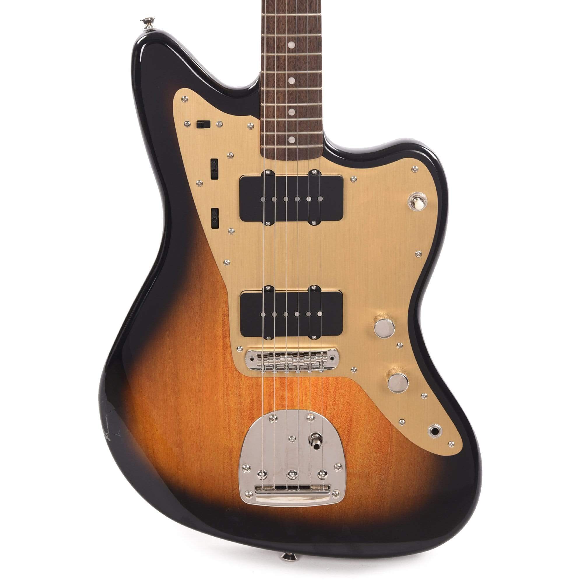 Squier Classic Vibe Late '50s Jazzmaster 2-Color Sunburst w/Gold Anodized Pickguard Electric Guitars / Solid Body