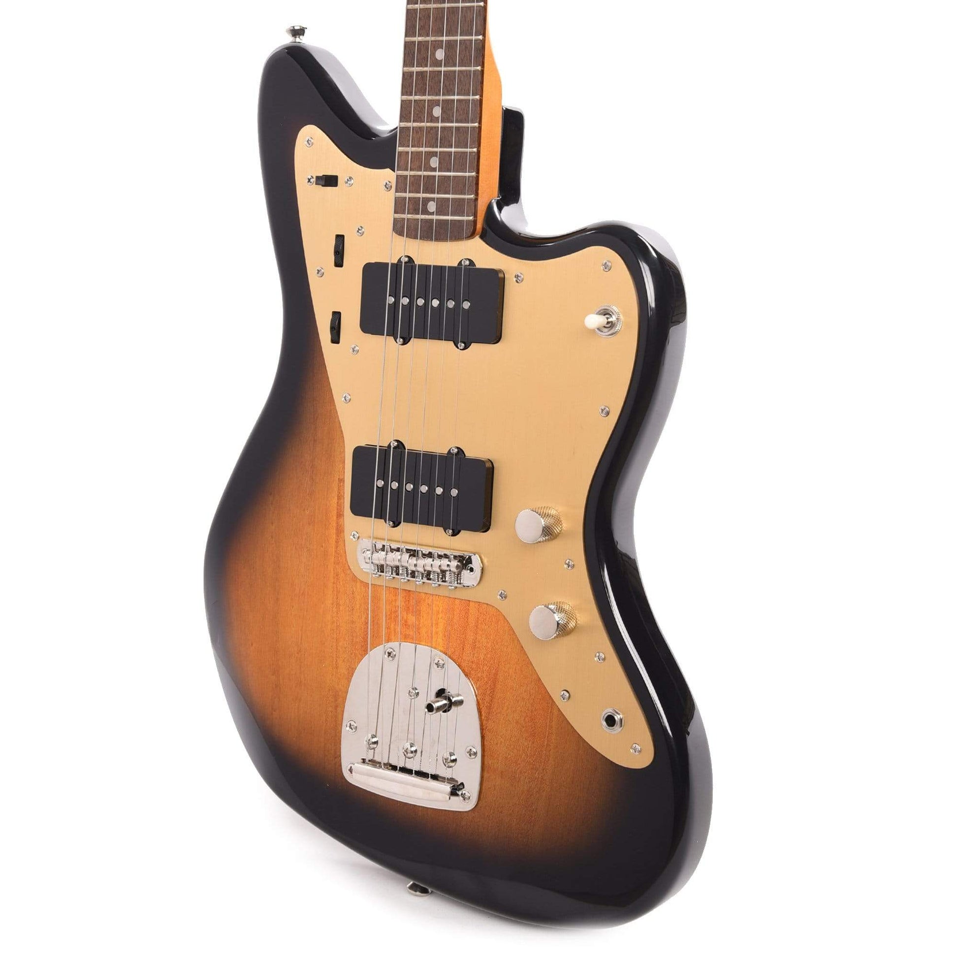 Squier Classic Vibe Late '50s Jazzmaster 2-Color Sunburst w/Gold Anodized Pickguard Electric Guitars / Solid Body
